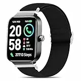 Blueshaweu Fitpolo smartwatch IDW15 regolabile in tessuto, morbido ed elastico, cinturino di ricambio per smartwatch Fitpolo IDW15/Parsonver IDW15/aeac IDW15