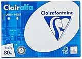 Clairalfa Multifunktionspapier, DIN A5, 80 g/qm, extra weiß