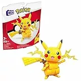 Mega Pokémon - Pikachu da costruire, di 10 cm, Giocattolo per Bambini 6+ Anni, GMD31
