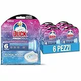 Duck Fresh Discs - Base per Dischi Gel Igienizzanti WC, Fragranza Menta&Fiori di Loto - Formato Scorta 6 Applicatori, 36 Dischetti