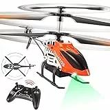 VATOS RC Elicottero Elicottero Telecomandato Vola per 22 Minuti - Mini Elicottero RC 2,4 Ghz 3,5 Canali con Giroscopio e luce LED per Bambini | Adulti Miglior Regalo per Elicotteri da Interni