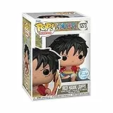 Funko Pop! Animation: One Piece - Red Hawk Luffy - Si Illumina Al Buio - Chase - Figura in Vinile da Collezione - Idea Regalo - Merchandising Ufficiale - Giocattoli per Bambini e Adulti