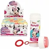 Dulcop- Bolle di Sapone Minnie Disney, Display con 36 Pezzi, Multicolore, 103.538000