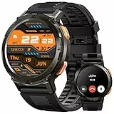 TESOFIT Smartwatch Uomo 1,43' AMOLED Display 60+Giorni Batteria,Orologio Smart Watch Uomo Chiamate e 70 modalità Sport IP69 Impermeabile,24H Monitor del Sonno,Smartwatch Militare per Android iPhone
