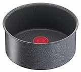 Lagostina Ingenio Mineralis Green Casseruola Fonda Ø 16 cm, Casseruola in Alluminio 100% Riciclato, per Gas, Forno e Induzione, con Indicatore di Cottura, Utilizzabile con Manico Removibile