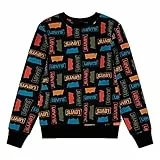 Levi's Logo Lvb su Tutta la Stampa crewne 8ej088 Felpe, Meteorite, 24 Mesi Bambini e Ragazzi