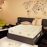 Baldiflex Emporio Materasso Memory Matrimoniale Duck, con Rivestimento in Aloe Vera, Misura 160x190x25 cm