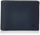 Lacoste Nh2308hc - Portafogli Uomo, Blu (Peacoat), Taglia Unica