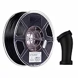 eSUN Filamento Fibra di Carbonio in Nylon 1.75mm, Stampante 3D Filamento PA-CF, Precisione Dimensionale +/- 0.05mm, Bobina da 1KG (2.2 LBS) Materiali di Stampa 3D per Stampante 3D, Naturale