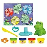 Play-Doh Starters, La Mia Prima Rana a Colori, rana giocattolo per giochi creativi per età prescolare e 4 colori di pasta modellabile, per bambini e bambine dai 3 anni in su