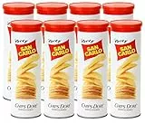 8X San Carlo Chips Dore' Classico Patatine Cialda Dorata, Ondulata e Croccante Maxi Tubo 100g [8 Confezioni]