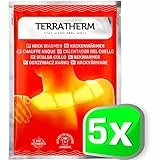 Cerotti riscaldanti per il collo, le spalle e la nuca - 8 ore di rilassante calore profondo – fasce riscaldanti cervicale - scalda collo - attivazione ad aria - 5 Pezzi