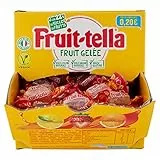Fruittella Gelee, caramelle gelees con il 22% di succo di frutta. Le caramelle Fruittella sono preparate con l'utilizzo di soli aromi naturali e senza coloranti artificiali