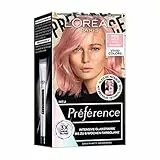 L'Oréal Paris Colore intensivo per capelli permanente, fino a 8 settimane, effetti lucidi e intensi, Préférence Vivid Colors, oro rosa 9.213