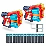 XSHOT- X-Shot Excel Xcess Dart Blaster in Schiuma (Confezione da 2 TK-12, 48 Freccette) Dardo, 36481-2022