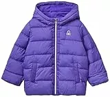 United Colors of Benetton Giubbotto 2WU0GN01J Giacca, Viola 30F, YS Bambina
