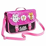 L.O.L. Surprise! Borsa LOL Surprise Bambina con Stampa Bambole Unicorn, Diva E Queen Bee | Borsetta A Tracolla Bambina, Borsello Bambina Tracolla, Borsa a Spalla per Ragazze