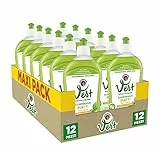 Vert di Chanteclair - Ecodetergente Piatti, Limone e Basilico - Ipoallergenico, Metal tested,100% Attivi di Origine Vegetale, Formula Sgrassante - 12 Flaconi da 500 ml