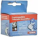 Gima - Frantumapillole Ultra, Frantuma Pillole Professionale e Domestico, con Portapillole incorporato, per Anziani e Bambini, adatto anche per Animali Domestici, scatola da 1 pz