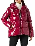Pinko Eleodoro 3 Caban Crystal Nylon, W98 Fucsia Beaujolais, 46 Donna