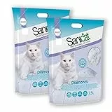 Sanicat Diamonds LETTIERA Cristalli 7,5 LT - Offerta 2 Sacchi