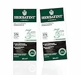 Herbatint Gel Colorante Permanente 3Dosi 3N Castano scuro - 2 Confezioni (2x 300 ml)