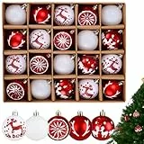 palline di natale 20 pezzi, palline natale rosse, palline di natale rosse, palle di natale, palle di natale, palle di natale rosse, palline rosse x albero di natale,palline di natale particolari