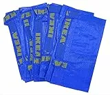 Ikea 5 x FRAKTA Borsa portatutto grande blu 71 litri