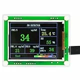 Misuratore di particelle di aria ad aria compressa da 2,8 pollici PM2.5 Misuratore di particelle di aria compressa digitale
