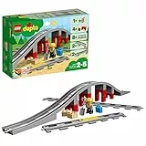 LEGO 10872 DUPLO Ponte E Binari Ferroviari, Giochi Per Bambini E Bambine In Età Prescolare Con Mattoncino Sonoro, Giocattoli Educativi E Creativi