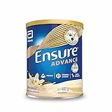 Ensure Advance Formula Nutrivigor Integratore alimentare proteico in Polvere, con 27 Vitamine e Minerali, Integratore Alimentare con Proteine, Calcio e HMB, Confezione 400g, Gusto Vaniglia