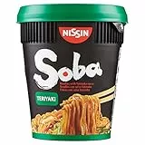 Nissin Yakisoba Noodle di Grano Saraceno Istantaneo Gusto Teriyaki, 90g