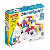 Quercetti 041857 Tubation Wheels Toy, Multi-Coloured, 68 Pezzi