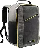 Cabin Max Manhattan 20L Zaino Ryanair 40x20x25 Bagaglio a Mano Viaggio Borsa (Giallo, 40x20x25cm)