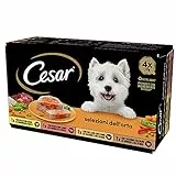 Cesar Selezioni Dell'Orto, Cibo Per Cane, Selezione Assortita, 150 G, 24 Vaschette - 3600 g