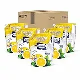 Milmil Sapone Liquido Speciale Cucina, Fragranza Limone & Menta, Formato Ricarica Busta, Detergente Stoviglie con Molecola Elimina Odori, Dermatologicamente Testato - 5 x 900 ML