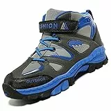 Unitysow Bambini Scarpe da Trekking Ragazzi Scarpe da Escursionismo Sneakers All'aperto Impermeabili Stivali da Escursionismo Scarpe Montagna Scarpe da Sportive,Blu,40 EU