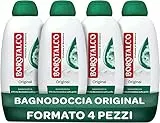 Borotalco Bagnodoccia Original, Bagnoschiuma Corpo al Profumo Di Borotalco, Formula con Agenti Idratanti, Effetto Borotalco sulla Pelle, 4 Flaconi da 600 ml - Esclusiva Amazon