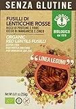 Probios Fusilli Lenticchie Rosse, 250g