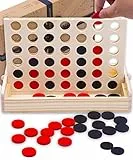 Jaques of London Punteggio di legno 4 | Gioco di quattro in fila | Gioco di legno per bambini | Gioco di famiglia | Dal 1795