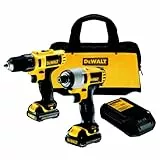 DeWalt DCK211S2 - Trapano combinato subcompatto da 10,8 V con avvitatore a percussione in borsa
