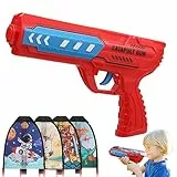 Coikes 4 Pezzi Aquiloni con Pistola Catapulta Giocattoli Lanciatore Aquiloni per Bambini Giochi Giardino Esterno All'aperto Interattivi Gioco Bimbi Ragazzi Ragazze 6 7 8 9 10+ Anni Regalo Natale