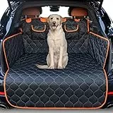 JOEJOY Telo Auto per Cani con Protezione Laterale e Paraurti, Universale Antiscivolo Impermeabile Resistente ai Graffi, per station wagon, furgoni e SUV