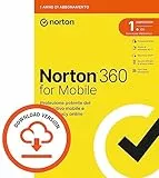 Norton 360 Mobile 2024, 1 dispositivo, Licenza di 12 mesi, Dispositivi Android e iOS