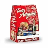 Cesto Natalizio Regalidea 'Tanti Auguri' con specialità dolciarie in Confezione Regalo per Natale