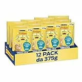 Purina Friskies Crocchette per Gatti Sterilizzati con Salmone, Tonno e Verdure, 12 Confezioni da 375 g