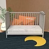 miasuite i sogni italiani Materasso per Culla Lupin Baby 60X120 Alto 16 CM SFODERABILE in WATERFOAM Poliuretano Ortopedico per Lettino