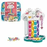 LEGO Dots Portagioielli Arcobaleno DIY, Set Fai da Te di Accessori da Scrivania, Decorazioni per la Cameretta, Kit Artistici per Bambini, 41905