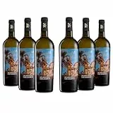 Brumale Vino Bianco Grecanico Inzolia Terre Siciliane IGT, 12% Vol, 6 Bottiglie da 750 ml