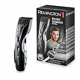 Remington Regolabarba 9 lunghezze, Tagliacapelli corti, Rifinitore di Precisione, Lama acciaio rivestite in Ceramica, Ricaricabile/ Rete, MB320C